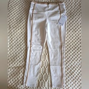 *ATHLETA* Elation Ultra High Rise 7/8 Tight/Legging, Bone (Ivory) Sz. Medium NWT